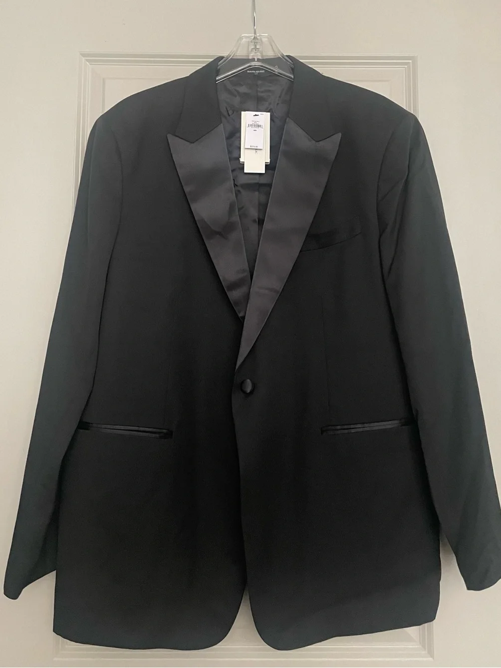 🎩 Banana Republic Luxe Tuxedo Suit Jacket 48R